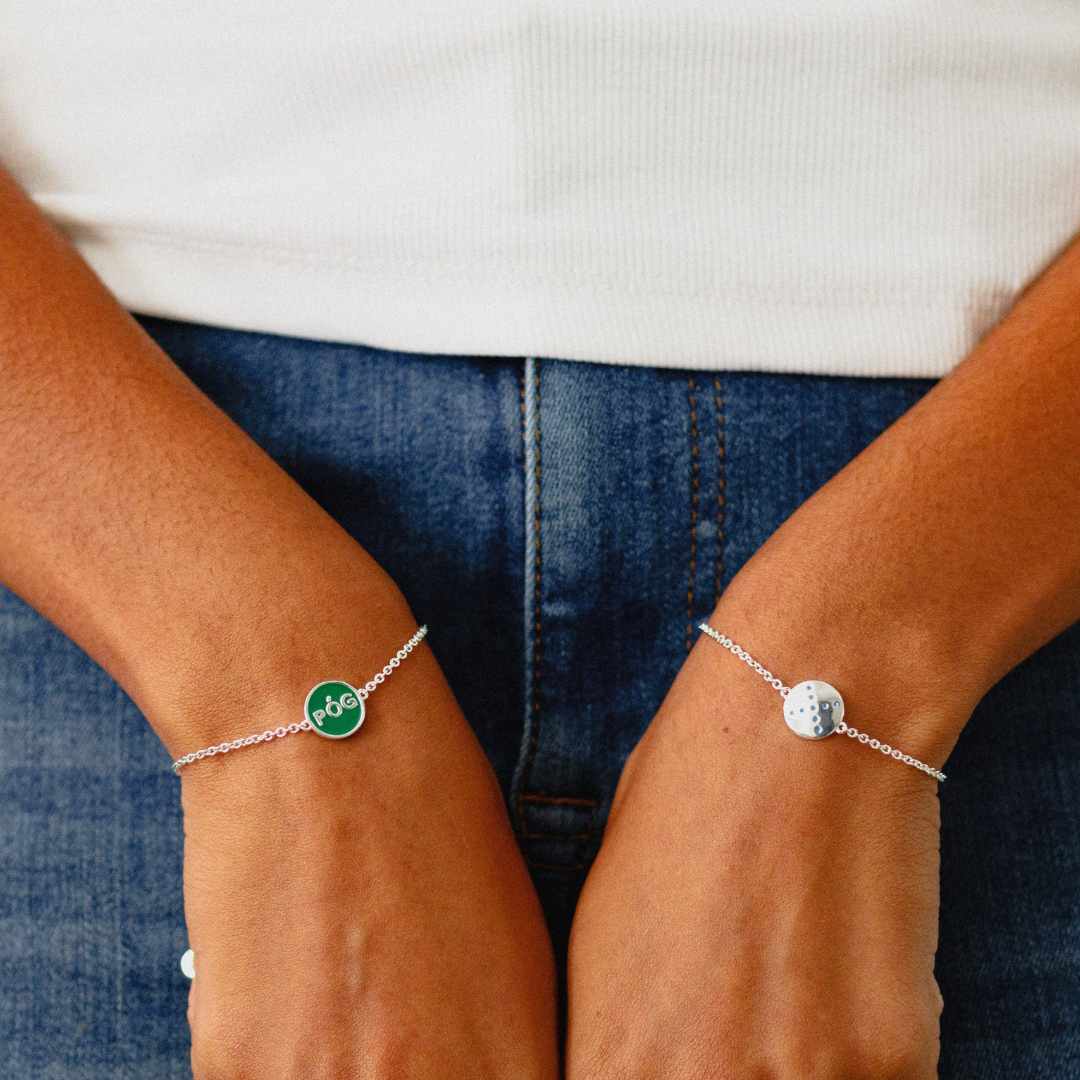 Pulsera beso irlandés