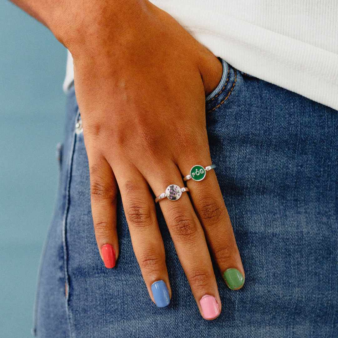 Anillo giratorio Irish Kiss