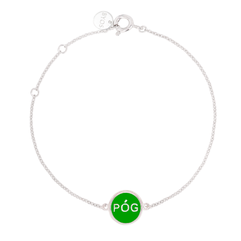 Pulsera beso irlandés