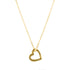 open-heart-necklace-gold-front-view