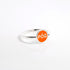 spinning-ring-orange-silver-front-view