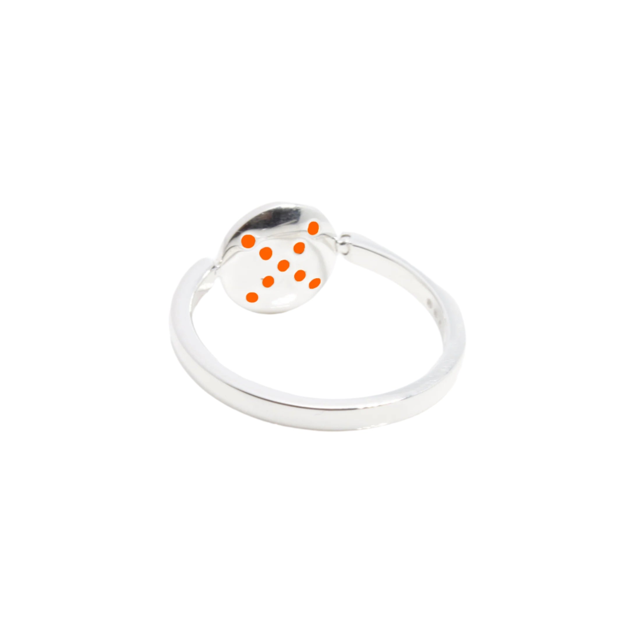 spinning-ring-orange-silver-back-view
