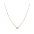 shine-necklace-kiss-silver-front-view