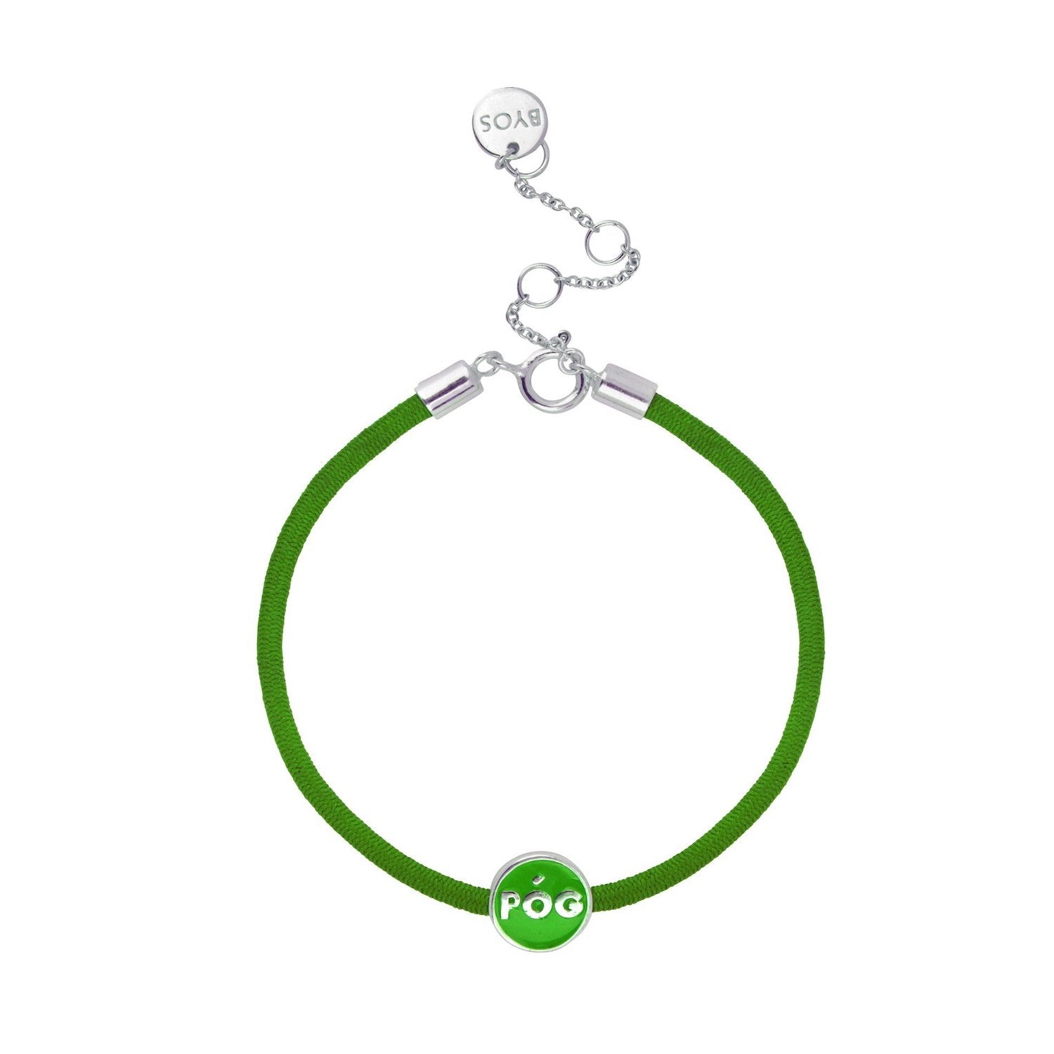 sporty-spinning-bracelet-green-front-view
