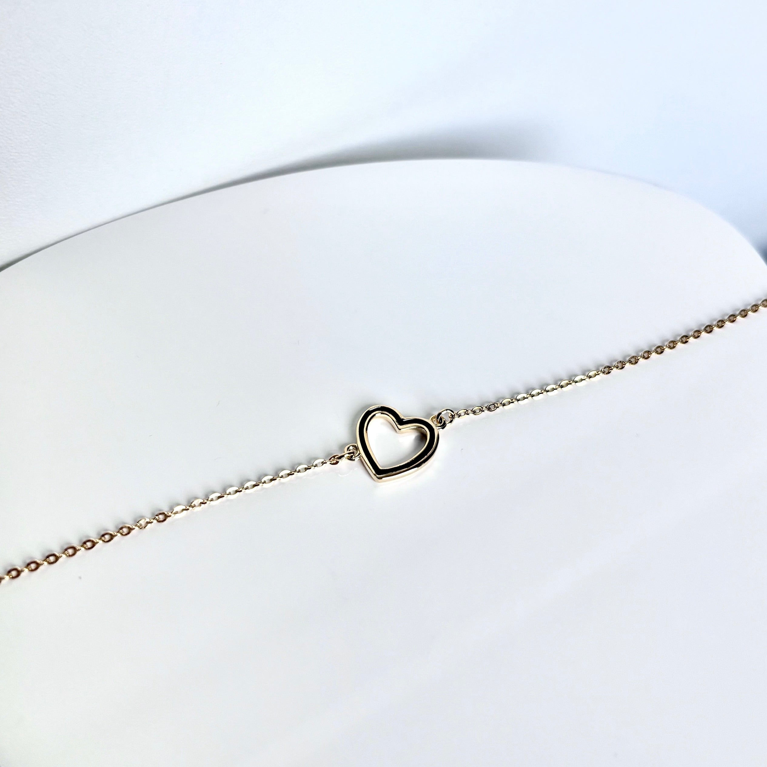 open-heart-bracelet-black-front-view