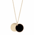 fidget locket_with hidden kiss_gold_frontview