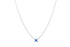 kiss-pendant-necklace-blue-silver-front-view