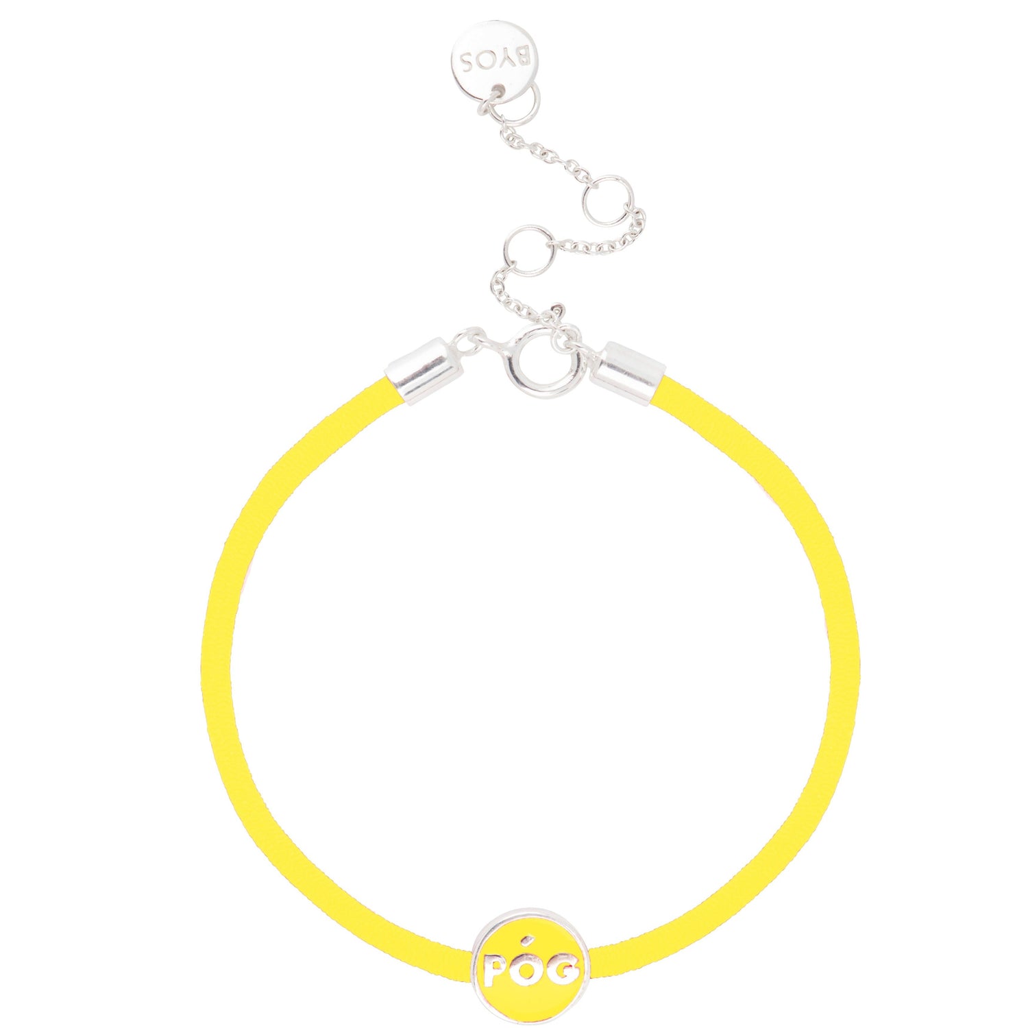 sporty-spinning-bracelet-yellow-front-view