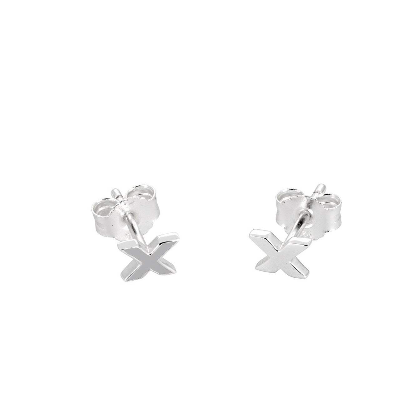 kiss-studs-gray-silver-front-top-view