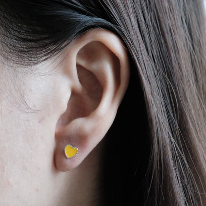 Heart Studs