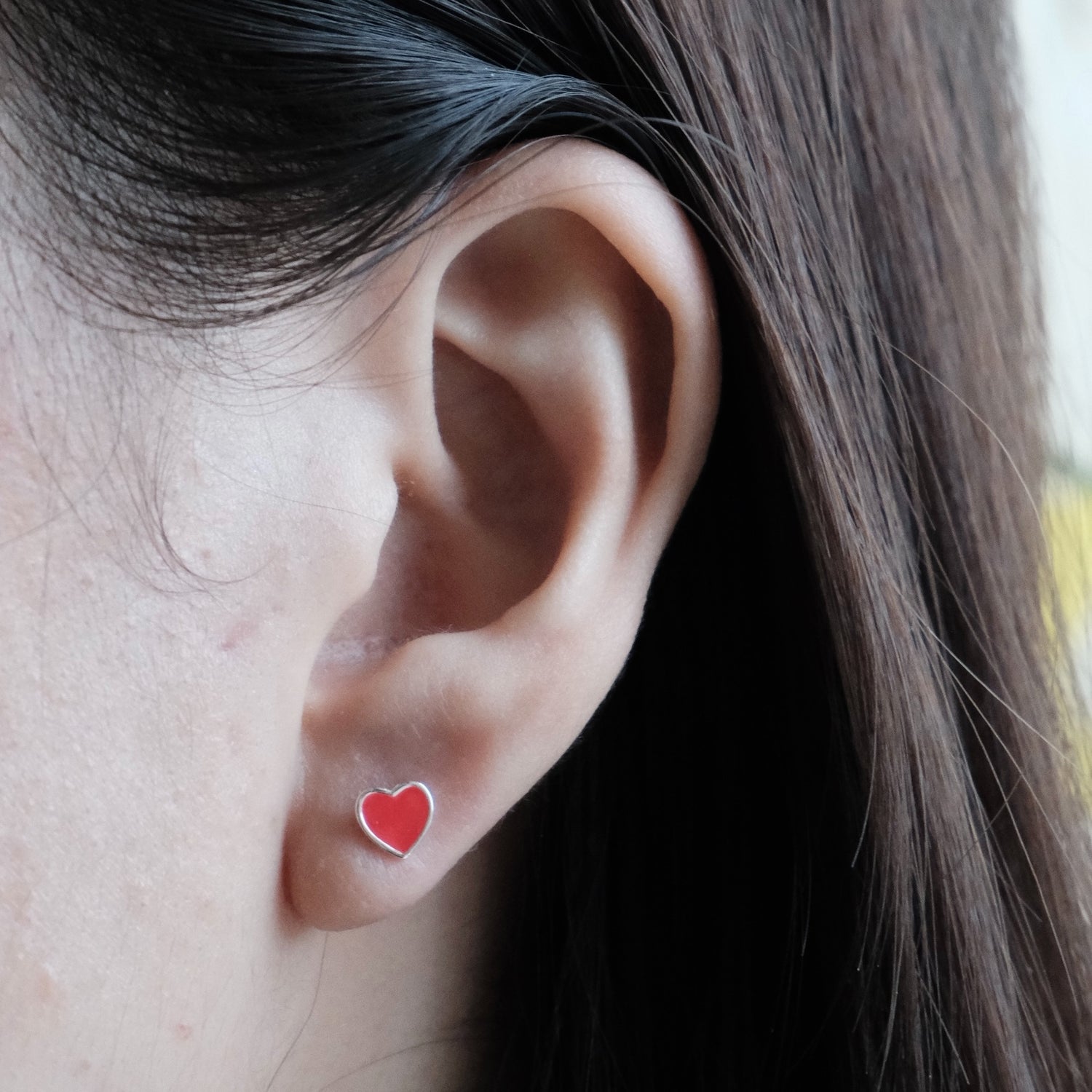 Heart Studs