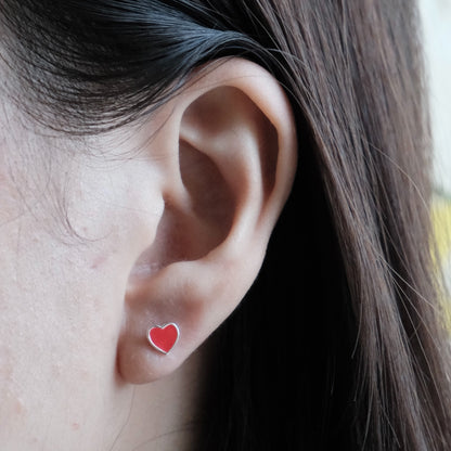 Heart Studs