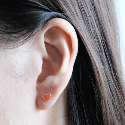 Heart Studs