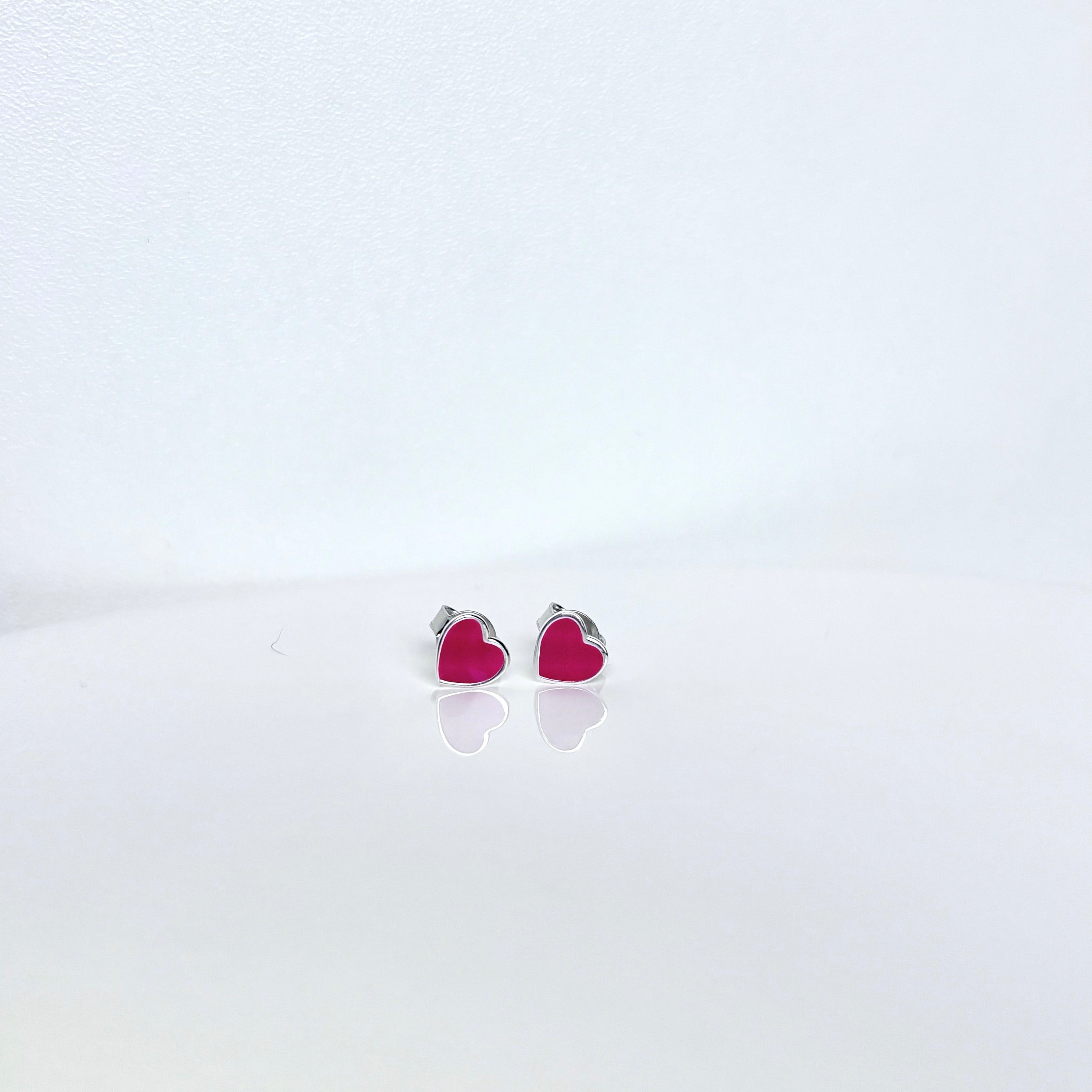 Heart Studs