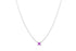 kiss-pendant-necklace-purple-silver-front-view