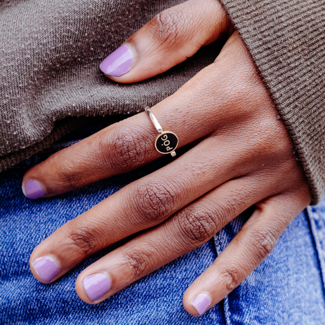 Ring spins sales on finger