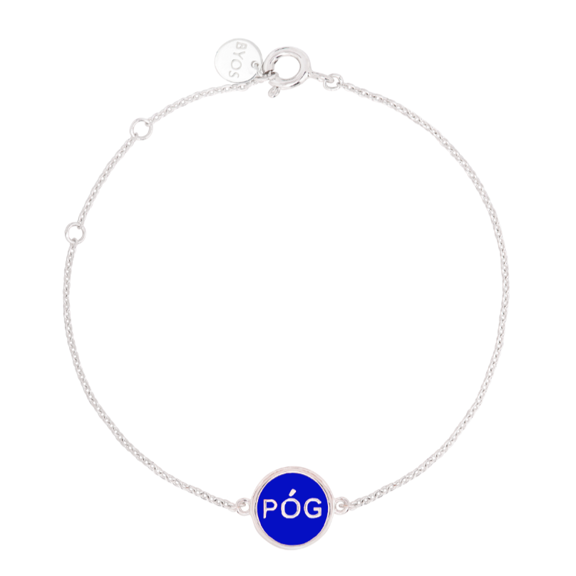 charm-bracelet-blue-silver-front-view