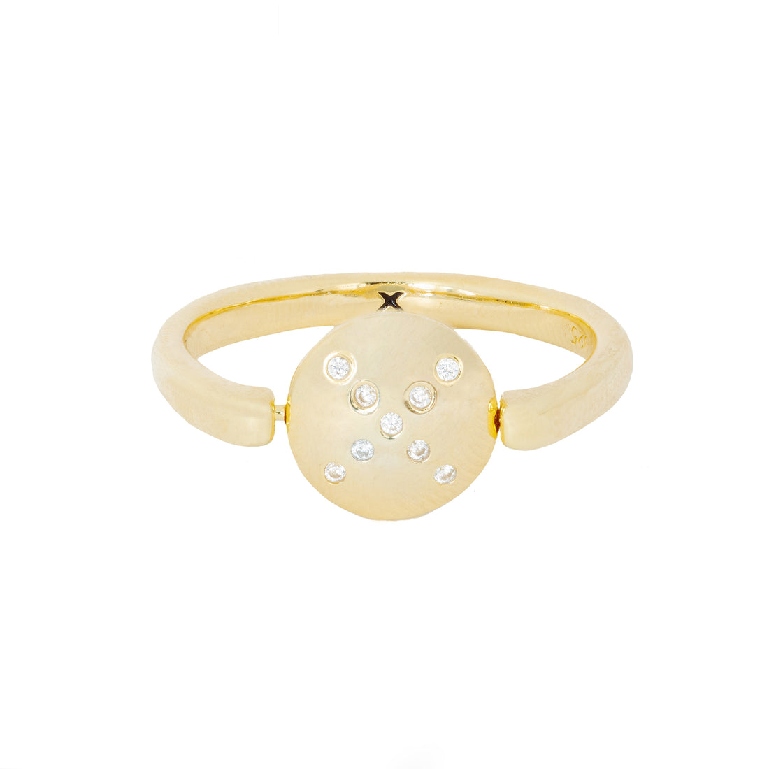 shine-spinning-ring-gold-front-view