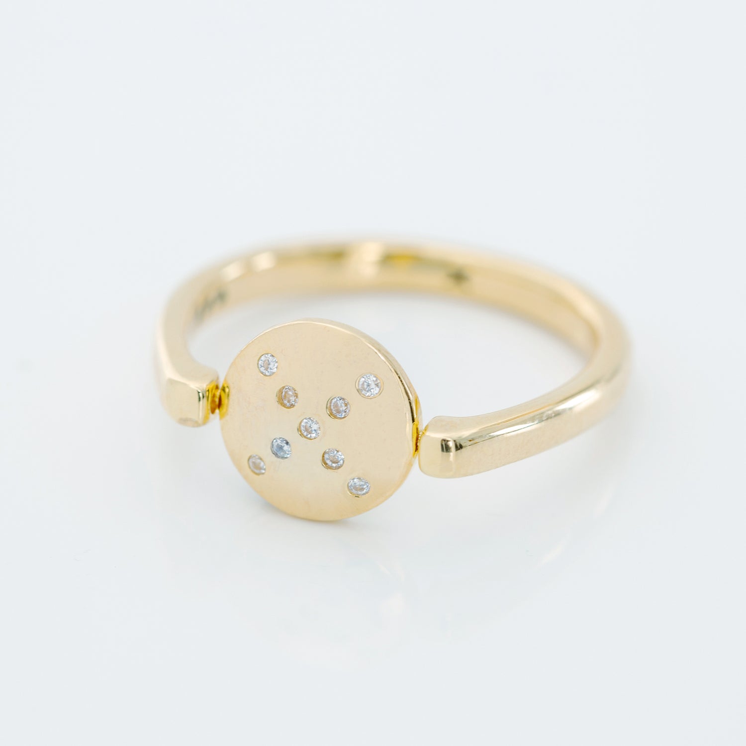 shine-spinning-ring-gold-top-front-view