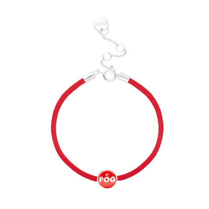 sporty-spinning-bracelet-red-front-view